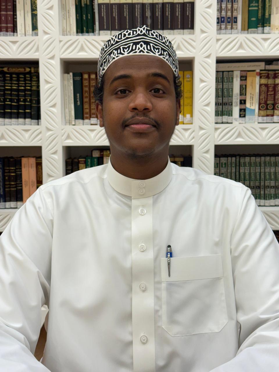 Ibrahim Mohamed Hersi, lead instructor at Ahkam Academy